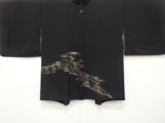 Japanese Kimono / Haori Coat Dochugi Silk